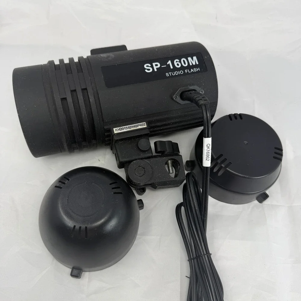 Square Perfect SP-160M Studio Flash Strobe Light Black Variable Power Photocell
